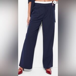 Pinstripe pants